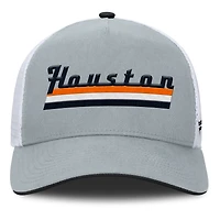 Casquette trucker ajustable Fanatics grise Houston Dynamo FC pour homme