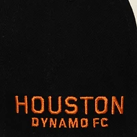 Men's Mitchell & Ness Cream Houston Dynamo FC Brushed Off Pro Crown Snapback Hat