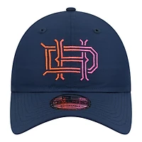 Casquette ajustable New Era bleu marine Houston Dynamo FC 2026 Jersey Hook 9TWENTY pour homme