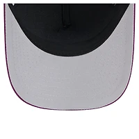 Casquette de camionneur ajustable Houston Dynamo FC 9FORTY A-Frame violette New Era pour homme