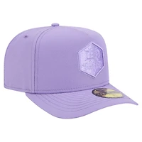 Casquette ajustée A-Frame 59FIFTY Houston Dynamo FC Color Pack violet New Era pour homme