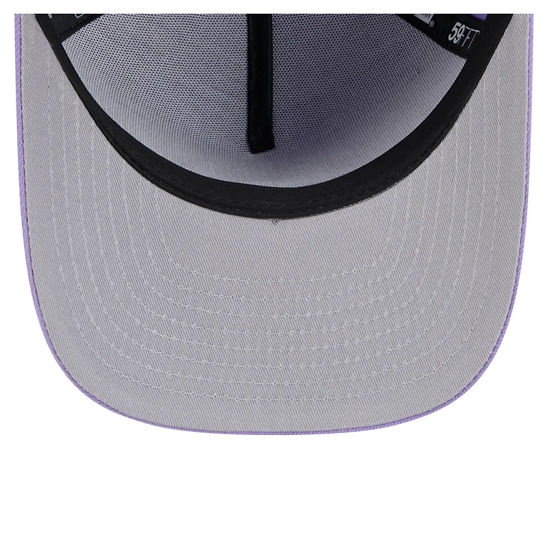 Casquette ajustée A-Frame 59FIFTY Houston Dynamo FC Color Pack violet New Era pour homme