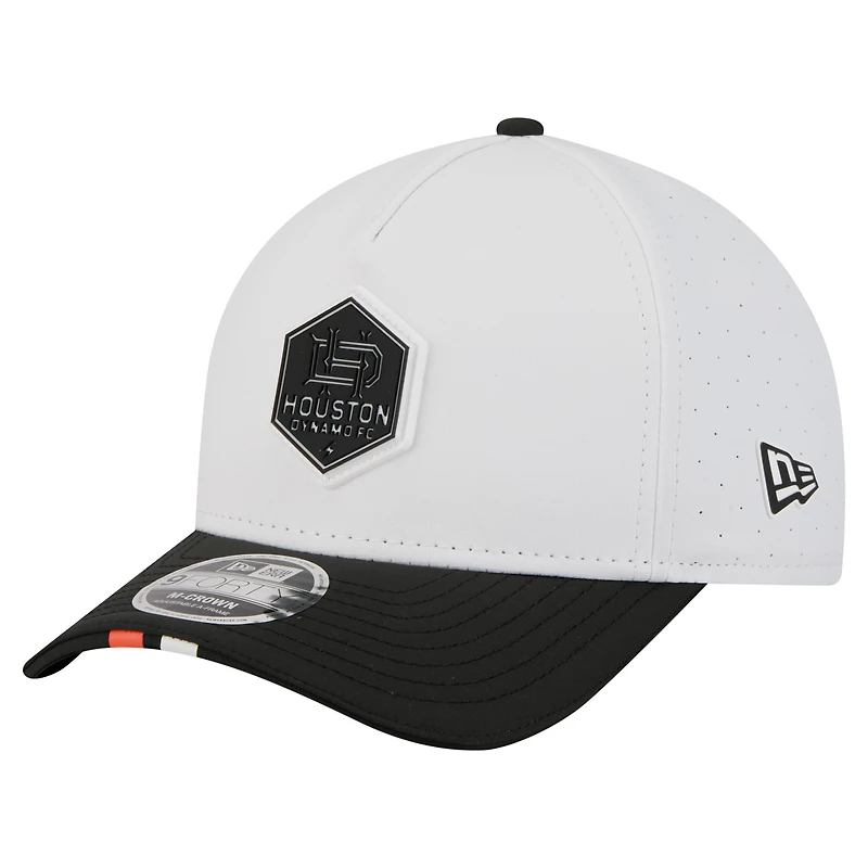 Men's New Era  White Houston Dynamo FC 2026 MLS Kick Off 9FORTY M-Crown A-Frame Adjustable Hat