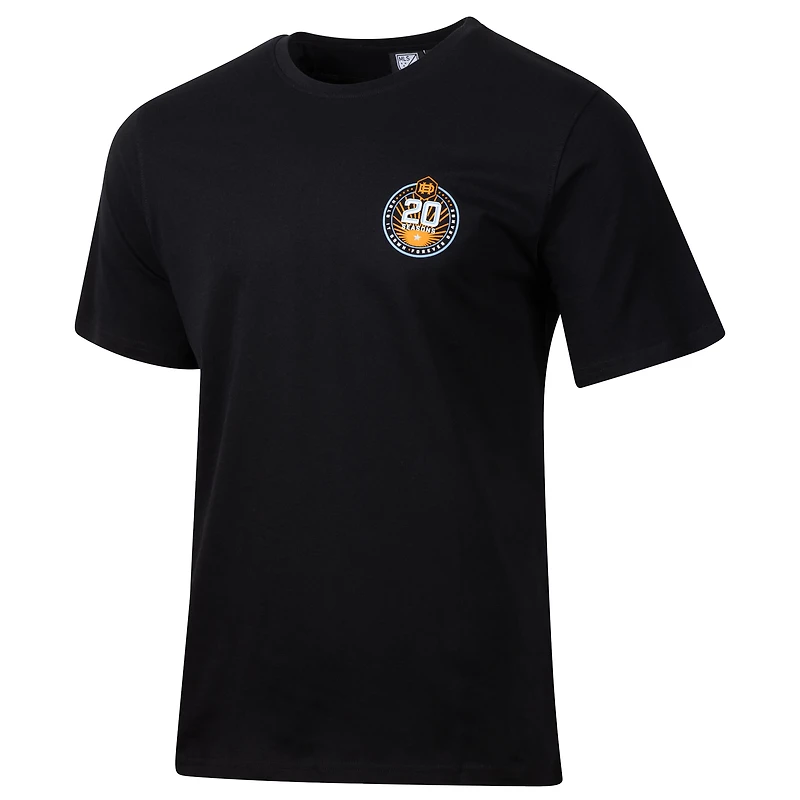 Men's  Sport Design Sweden Black Houston Dynamo FC Team Script Relaxed T-Shirt