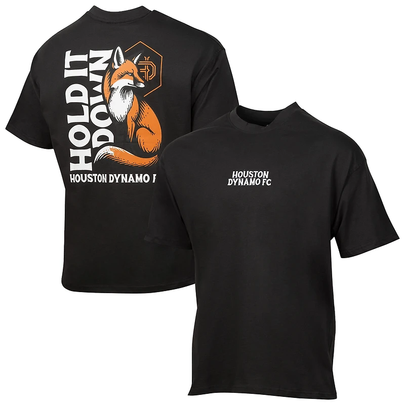 Men's Sport Design Sweden  Charcoal Houston Dynamo FC City Soul Oversized T-Shirt