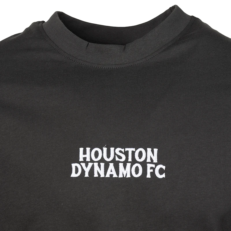 Men's Sport Design Sweden  Charcoal Houston Dynamo FC City Soul Oversized T-Shirt