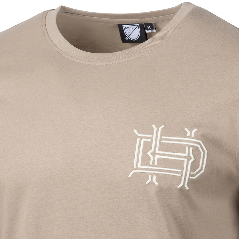 Men's Sport Design Sweden Khaki Houston Dynamo FC Everyday Relaxed T-Shirt