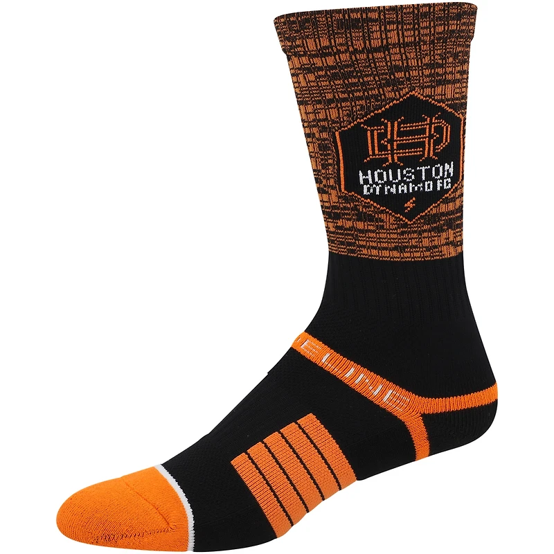Men's Strideline Houston Dynamo FC Premium 3-Pack Knit Crew Socks Set