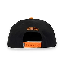 Casquette réglable unisexe Héctor Herrera noir Houston Dynamo FC Player