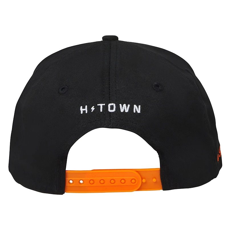 Unisex Live Breathe Futbol Black Houston Dynamo FC Snapback Hat