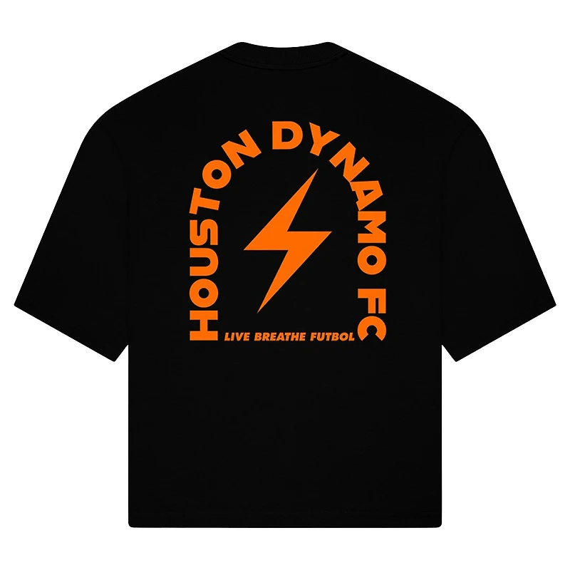 Unisex Live Breathe Futbol  Black Houston Dynamo FC Tunnel T-Shirt