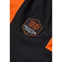 Unisex Live Breathe Futbol Orange Houston Dynamo FC Tekker Half-Zip Anorak Jacket