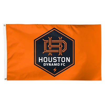 Drapeau unilatéral WinCraft Houston Dynamo FC 3 pi x 5 pi