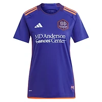 Maillot de joueur adidas Amine Bassi violet Houston Dynamo FC 2024 Still Holdin' Replica pour femme