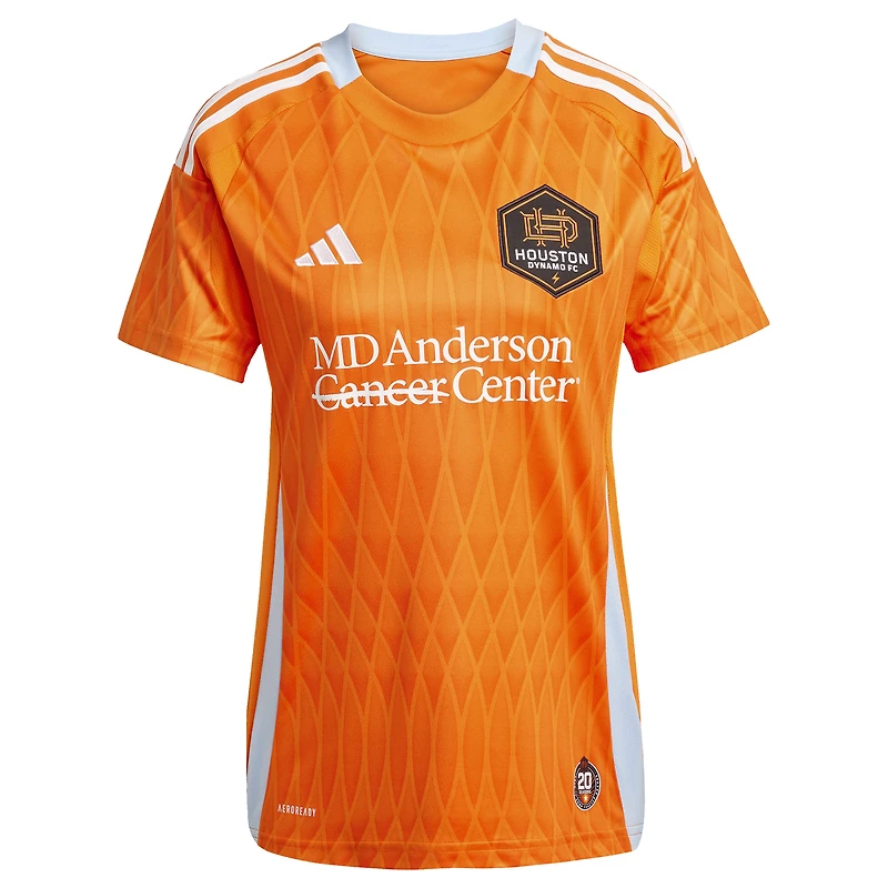Women's adidas Erik Sviatchenko Orange Houston Dynamo FC 2025 Season 20 Replica Player Jersey