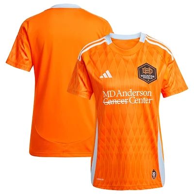 Maillot réplique adidas orange Houston Dynamo FC 2025 saison 20 pour femme