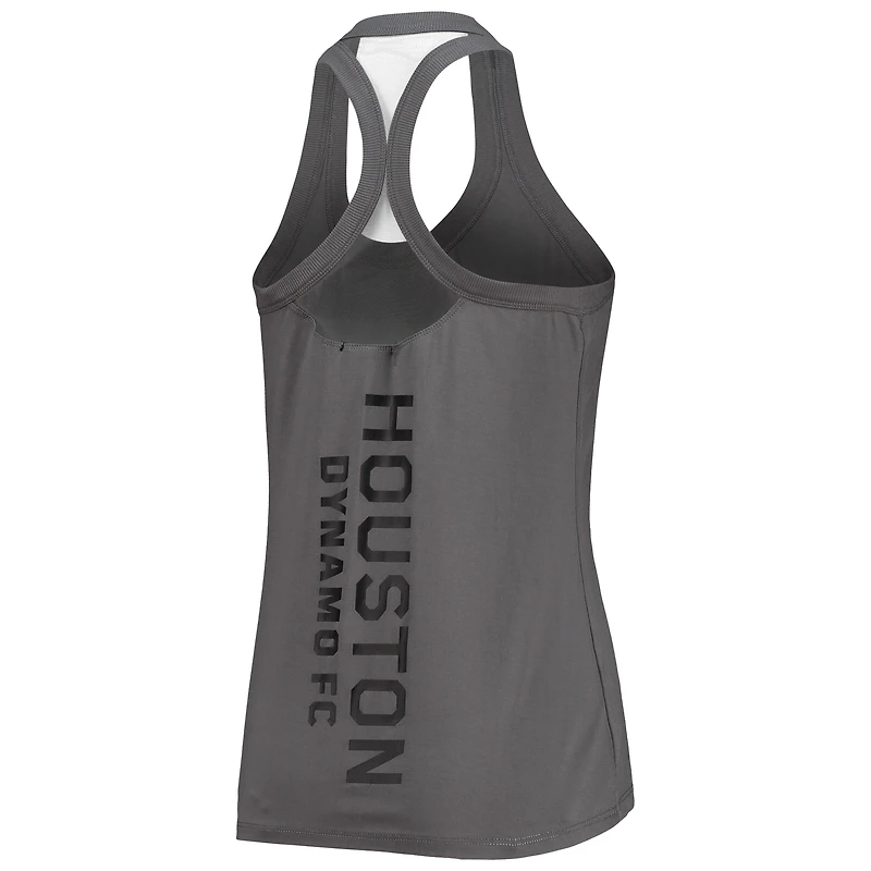 Women's The Wild Collective Gray Houston Dynamo FC Athleisure Tank Top
