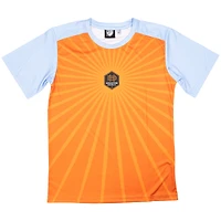 T-shirt orange de l'équipe départ du Houston Dynamo FC à domicile pour jeunes sportifs suédois