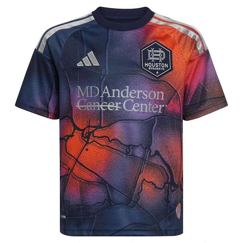 Youth adidas Guilherme Augusto Vieira dos Santos Blue Houston Dynamo FC 2026 Mission Control Replica Jersey