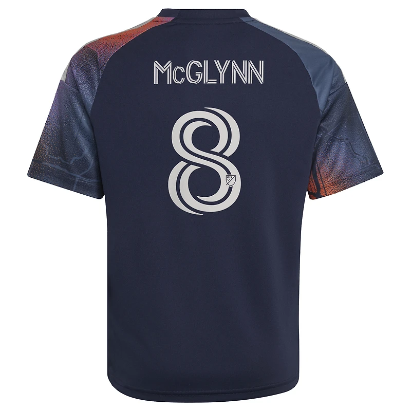 Youth adidas Jack McGlynn Blue Houston Dynamo FC 2026 Mission Control Replica Jersey