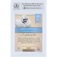 Carte autographiée par Earl Campbell (Houston Oilers) - Panini Gold Standard 2011 n° 144/299, authentifiée par Beckett Fanatics Witnessed (9/10).