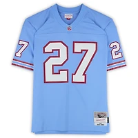 Eddie George Houston Oilers Autographed Light Blue Mitchell & Ness 1997 Legacy Jersey with "ROY 96" Inscription