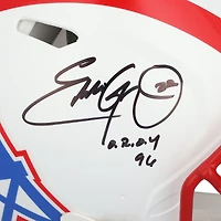 Eddie George Houston Oilers Autographed Riddell Speed Authentic Helmet with "OROY 96" Inscription