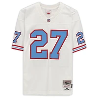 Eddie George White Houston Oilers Autographed Mitchell & Ness Replica Jersey