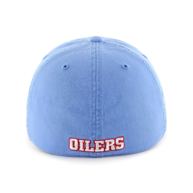 Men's '47 Light Blue Houston Oilers Gridiron Classics Franchise Fitted Hat