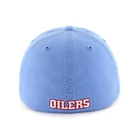 Men's '47 Light Blue Houston Oilers Gridiron Classics Franchise Legacy Fitted Hat