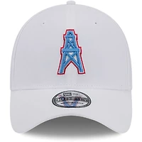 Casquette flexible principale 39THIRTY des Tennessee Titans New Era pour hommes, blanche