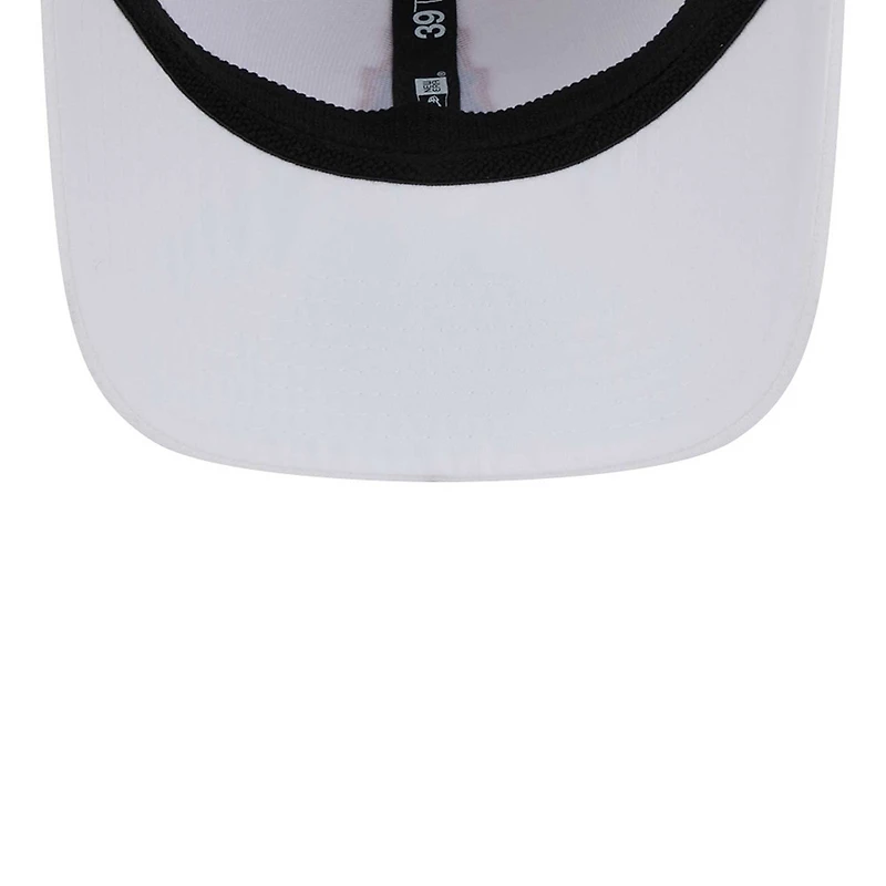 Casquette flexible principale 39THIRTY des Tennessee Titans New Era pour hommes, blanche