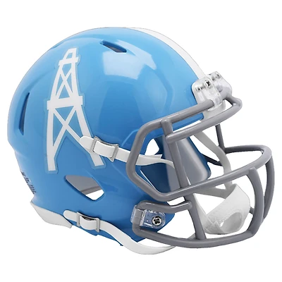 Riddell Houston Oilers 1960-1962 Throwback Speed Mini Helmet