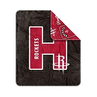 Couverture tissée Dream Weave 50" x 60" des Houston Rockets