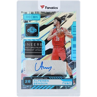 Alperen Sengun Houston Rockets Autographed 2023-24 Panini Recon Laundry Tag Relic #SPA-SEN #1/1 Card 