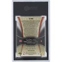 Hakeem Olajuwon Houston Rockets Autographed 2006-07 Upper Deck SP Game Used Legendary Fabrics Jersey Relic #LF-HO #12/50 SGC Authenticated 9 Card