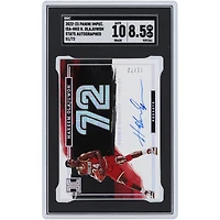 Carte Panini Impeccable Stat autographiée 2022-23 de Hakeem Olajuwon Houston Rockets #ISA-HKO #51/72 SGC authentifiée 8,5/10