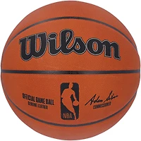 Hakeem Olajuwon Houston Rockets Autographed Wilson Official Game Basketball 