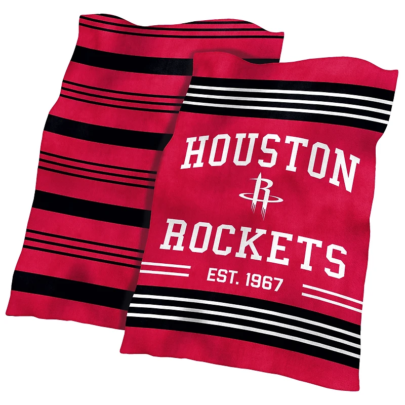 Couverture en peluche colorée Houston Rockets 60'' x 70''