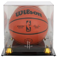 Houston Rockets Golden Classic Team Logo Basketball Display Case