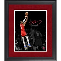 Jabari Smith Jr. Houston Rockets Facsimile Signature Framed 11" x 14" Spotlight Photograph