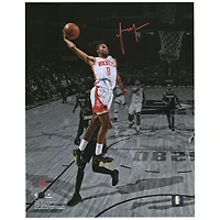 Jalen Green Houston Rockets Autographed 11" x 14" White Jersey Spotlight Photograph
