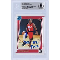 Jalen Green Houston Rockets Carte de recrue authentifiée 2021-22 Panini Donruss classée Rookie #209 Beckett Fanatics a été témoin d'une carte de recrue authentifiée avec l'inscription "2021 #2 Pick"