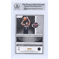 Jalen Green Houston Rockets Autographed 2021-22 Panini Noir #238 #/25 Beckett Fanatics Witnessed Authenticated 10 Rookie Card