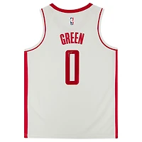 Jalen Green Houston Rockets Autographed 2021 Nike White Association Edition Swingman Jersey