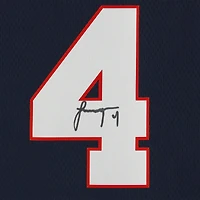 Jalen Green Houston Rockets Autographed Navy Nike 2022-23 City Edition Swingman Jersey