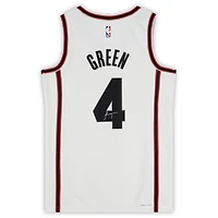 Jalen Green Houston Rockets Autographed Nike 2024-25 White City Edition Swingman Jersey 