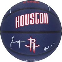 Jalen Green Houston Rockets Autographed Wilson City Collector Basketball with "Unicorn" Inscription
