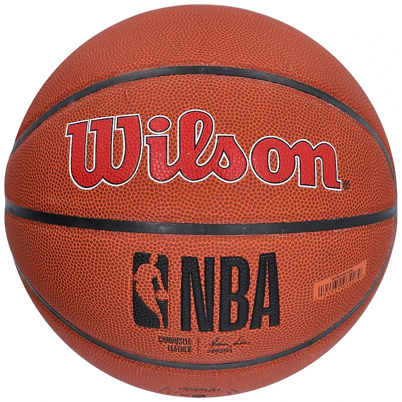 Ballon de basket-ball Wilson autographié par Jalen Green Houston Rockets avec l'inscription « 2021 #2 Pick »