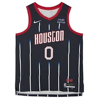 Jalen Green Navy Houston Rockets Autographed Nike 2021-22 Mixtape Swingman Jersey with "2021 #2 Pick" Inscription